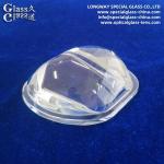 Durable Borosilicate Glass 3.3 Cob Led Glass Lens For Outdoor Lighting for sale