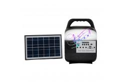 China 8000mah Portable Solar Camping Light 3PCS LED Solar Panel Lighting Kits supplier