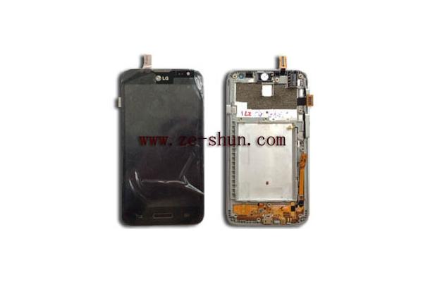 CellPhone LCD Screen Replacement For LG L70 Complete Black