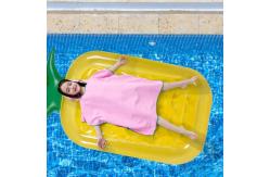 China Customized Sand Free Microfiber Poncho Towel Hooded Changing Towel Robe supplier
