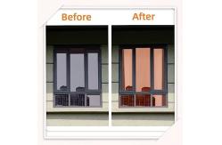 China 99% UV Rejection Silver Reflective Window Film Sun Blocking One Way Anti Glare supplier