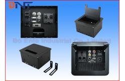 China Smart Compact Manual Flip Up Power Outlet For Conference Room Table supplier