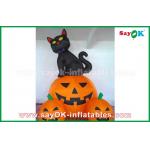 Inflatable Holiday Decorations , Pumpkin Inflatable Cartoon Characters For Halloween for sale