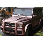 Truck UV Resistant Vinyl Wrap Bubble Free Metallic Rose Gold Matte Car Wrap for sale