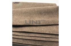 China Polyester Wool Soft Under Collar Felt Interlining Fabric For Suit Collar supplier