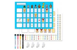 China A3 Preschool Reward Chart Printable Magnetic Behavior Chart 0.8mm Thickness supplier