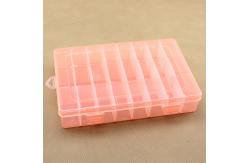 China 19x13x3.6cm PP Material Removable Divider Organizer Case for 24 Grid Plastic Storage Box Easy Organization supplier