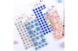 China Manual Account Luminous Star Stickers 1.25mm Mobile Back Sticker supplier