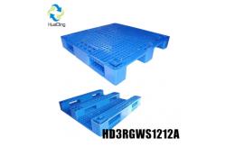 China Stacking steel reinforced plastic pallet palette 1200x1200 supplier