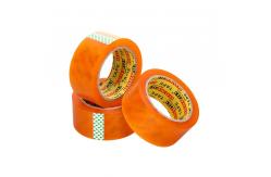 China Golden BOPP Printed Tape Carton Sealing Water Based Packing Tape supplier