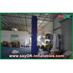 4m Decoration / Advertising Inflatable Columns With 500w Bulbs  Hangout