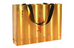 China Bespoke Luxury Hologram Paper Shopping Bags Online With Artwork Printing supplier