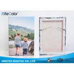 Water Based Poly Cotton Printable Plotter Canvas , Wall Arts Printing Canvas Rolls