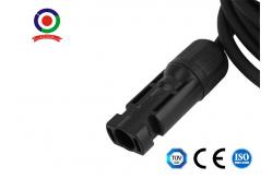 China High Resistant TUV Certified DC Solar Panel Wire 4mm PV Solar Extension Cable supplier