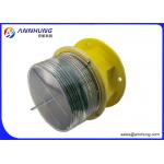 Steady Burning and Flashing Solar Obstruction Light for High Pole