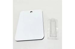 China Sublimation Blank MDF Cash Card With Plastic Money Holder supplier