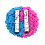 Reveal Gender Confetti Cannon Biodegradable Party Poppers For Baby Shower for sale