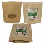 Zipper Top Matt Laminated Package Paper Bag Kraft Paper Zip Lock Bag