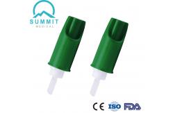 China Green 21G 1.8mm Heel Incision Safety Lancets for Paediatric Blood Test supplier