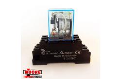 China MY2N-J MY2NJ OMRON Power Relay DPDT 24VDC 5A MY Series Socket supplier