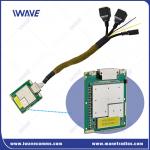 Miniature Data Transmission IP MESH Module With Full Duplex TTL Serial Data Link for sale