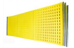 China 30mm Aperture Share D Tensioned Polyurethane Screen Panel supplier
