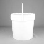 9L Plastic Packaging Bucket With Lid And Arm Strap China Factory License for sale