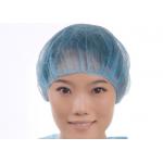 CE Breathable Disposable Non Woven Bouffant Cap for sale
