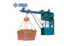 China Light Weight Single Girder Overhead Travelling Crane With Double Disc Hydraulic Grab supplier
