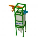 Carbon Steel Bag Dump Station 1 - 3T Lifting Capacity Bulk Bag Unloading Station for sale