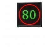 Digital IP65 Electric Speed Limit Sign Traffic Dynamic LED Display for sale
