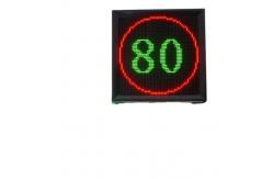 China Digital IP65 Electric Speed Limit Sign Traffic Dynamic LED Display supplier