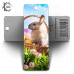 Cartoon 3D Lenticular Bookmark , Custom Bookmark With Tassel Animal Style