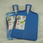 PP Antibacterial Chopping Board , Household Plastic Cutting Board With Handle for sale