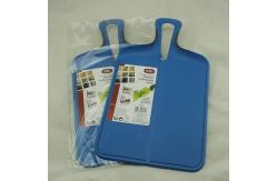 China PP Antibacterial Chopping Board , Household Plastic Cutting Board With Handle supplier
