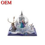 custom Light Up Water Globe OEM Movie Princess Snow Globe Toys With Music for sale
