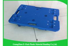 China Industrial Big Load Capacity Plastic Dolly Cart , Recyclable Moving Equipment Dolly supplier