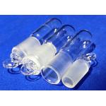 Transparent Laboratory Reagent Bottle Condenser Reactor Water Cooling Quartz Glass