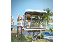 China Portable Capsule Mobile Home 38m² Expandable And Comfortable Living Space supplier
