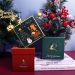 Custom Printing Christmas Ornament Packaging Boxes Recyclable With Lid And Base Box