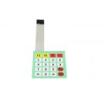 75 * 85mm Panel Membrane Matrix Keypad 18CM Length With 24 Months Warranty