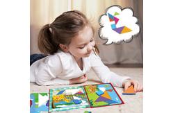 China Children'S Early Education Puzzle Geometric Shape Magic Triangle Tangram supplier