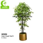 180cm Artificial Potted Floor Plants Green Maple Tree For Garden Landscpe Decoration for sale