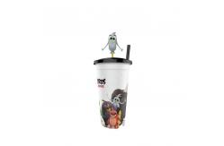 China Custom Your Own Plastic 3d Figurine Cup Topper Figure Toy Cup supplier