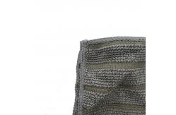 China Eight Grid Rigid Wire Microfiber Cleaning Cloth Warp Knitting Grey supplier