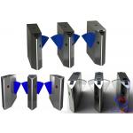 Brush Motor Flap Barrier Gate For Office / Hospital Building Automatic Systems Turnstiles for sale