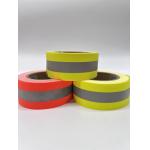 5cm 7.5cm Yellow Silver Yellow Color Flame Retardant Reflective Strip For Safety Wear for sale
