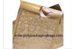 China OEM Browm Kraft Bubble Mailers with Hot Melt Adhesive Glue supplier