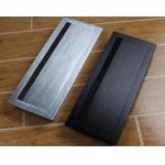 Brushed Silver Aluminum Table Top Management Box For Office Furniture for sale