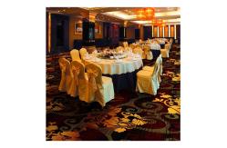 China Luxury Jacquard Wool Woven Axminster Carpet With Flame Rating B1 supplier